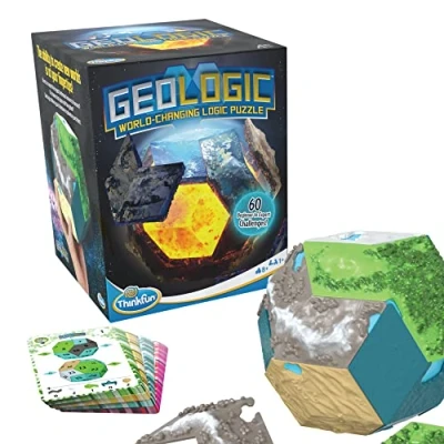 Bild av Thinkfun Geologic World Change logik pussel hjärnspel för barn och vuxna från 8 år upp STEM leksak [Amazon exklusiv]