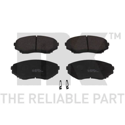 Bild av NK 223238 Jeu de plaquettes frein avec indicateur d&#039;usure tôle anti bruit sans accessoires MAZDA: MPV 2, 1