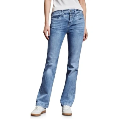 Bild av STREET ONE Bootcut jeans, Ljusblå slumpmässig, 32W / 30L