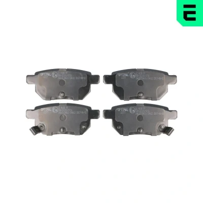 Bild av OPTIMAL BP 12377 Jeu de plaquettes frein Essieu arrière avec indicateur d&#039;usure TOYOTA: Auris 5 portes, Yaris II 3/5 III portes