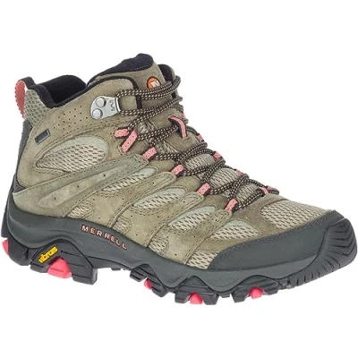 Bild av Merrell Moab 3 Mid GTX vandringskängor för kvinnor, Oliv, 37.5 EU