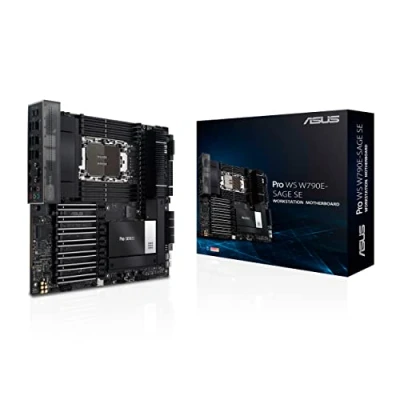 Bild av ASUS PRO WS W790E SAGE SE Moderkort Intel W790 LGA4677 socket DDR5 RAM SSI (Server)