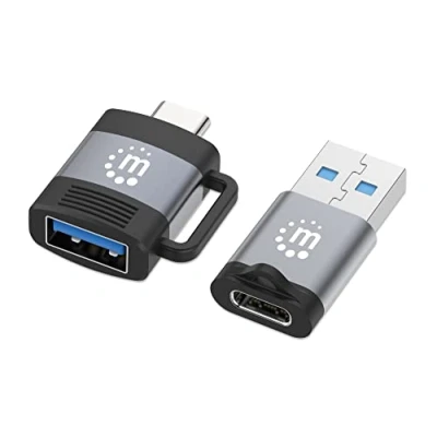 Bild av Manhattan 2 delat set: USB C till A adapter och