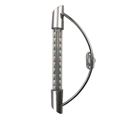 Bild av Thermometer World Utomhustermometer med snygg design Pålitlig trädgårdstermometer lämplig för yttervägg växthus uteplats skjul garage lätt att hänga temperaturmätare