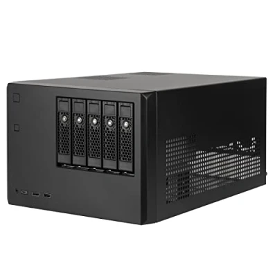 Bild av SilverStone Technology CS351, 5 fack SAS 12G/SATA 6G hot swappable högpresterande NAS chassi, SST CS351