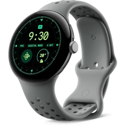 Bild av Google Pixel Watch 3 45mm Grå (Grå Rem)