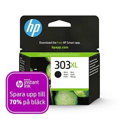 Bild av HP T6N04AE 303XL original bläckpatron med hög kapacitet, svart, singelförpackning