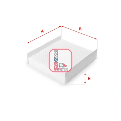 Bild av Filter, kupéventilation Sofima S 3157 C