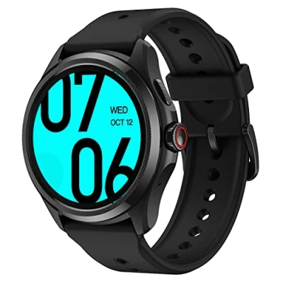 Bild av Ticwatch Pro 5 Android smartklocka för män Snapdragon W5+ Gen 1 Wear OS 80 timmar lång batteritid hälsa fitness spårning GPS ATM vattentålig kompass NFC endast kompatibel