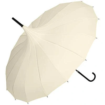 Bild av VON LILIENFELD Paraply Kvinnor Brud Bröllop Parasol Pagod Fabienne svart