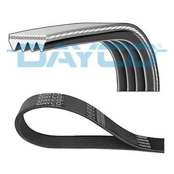 Bild av DAYCO 4PK1415 Courroie Poly V 1415,0 4 CHRYSLER: PT Cruiser Break