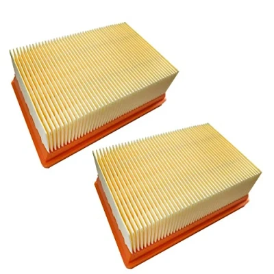Bild av WANGCL 2 st dammsugarfilter ersättning för KARCHER platt veckad MV4 MV5 MV6 WD4 WD5 WD6 P Premium