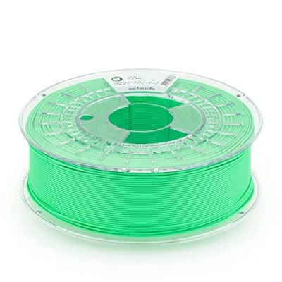 Bild av extrudr® PLA NX2 matt ø 1,75 mm (1 kg) &quot;Signal Green MATT&quot; 3D skrivarfilament tillverkad i Österrike