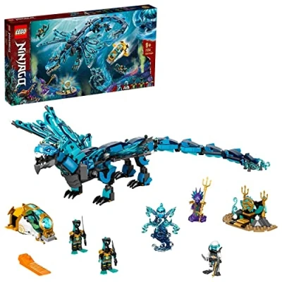 Bild av LEGO® 71754 NINJAGO® Water Dragon Ninja konstruktionsset för barn från 9 år