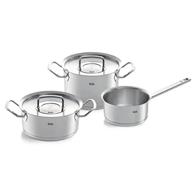Bild av Fissler 084 128 03 000/0 Grytset, Silver, 3 st