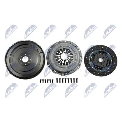 Bild av NTY NZS FR 007 kit d&#039;embrayage avec volant moteur, de vis, disque FORD: Focus 2, S Max Mk1, C Max, VOLVO: V50, C30, S40 II