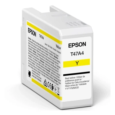 Bild av Epson C13T47A400 / T47A4 Yellow Ink UltraChrome Pro 10 50ml Bläckpatron