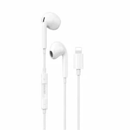 Bild av Dudao Hi Fi Stereo headset med Lightning kontakt 1,2m Vit