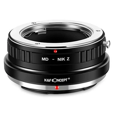 Bild av K&amp;F Concept Lens Mount Adapter for Minolta Rokkor SR MD MC to Nikon Z Z6 Z7 Mirrorless Cameras (MD Z)