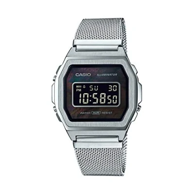 Bild av Casio Premium Unisex Digitalklocka silvercoloured, Storlek: One Size, Silver coloured