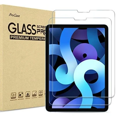 Bild av ProCase 2 pack Skärmskydd för iPad Air 5th Generation 2022/ 4th Gen 10,9 tum 2020, Screen Film Guard av Härdat Glas Pro 11 3rd 2nd 1st 2021 2020 2018