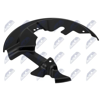 Bild av NTY HTO FR 012 Bromssköld framaxel vänster FORD: Fiesta Mk6 Hatchback (JA8, JR8) 1.6 Ti, 1.4 TDCi, 1.0, ST200, 1.5 ST, 1.0 Sport, 1.25