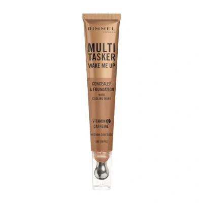 Bild av Rimmel Multi Tasker Wake Me Up Foundation and Concealer 20ml (Various Shades) 090 Toffee