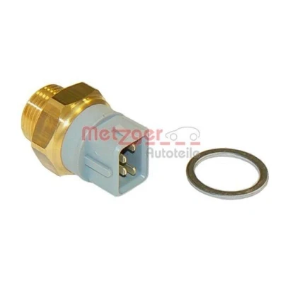 Bild av METZGER 0915184 Interrupteur de température, ventilateur radiateur M 22x1,5 avec joint d&#039;étanchéite FORD: FIESTA 3, Sierra Mk2 3/5 portes, Escort 5