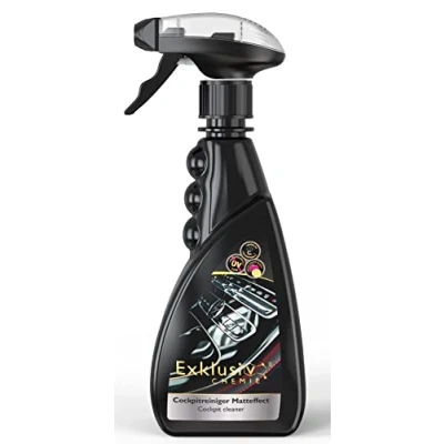 Bild av Exklusiv Chemie® Cockpit Cleaner Mat Effect Care Car Rengör och bryr sig Dashboard plastytor Interiör för bilvård Klädselrengöring Bilbehandling 500 ml