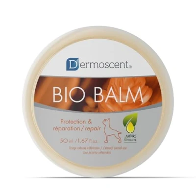 Bild av Dermoscent BIO balm för hundar Återfuktande eko certifierad tassar, nos och armbågar Lindrar sprucken torr hud 50 ml