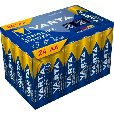 Bild av VARTA Longlife Power AA Cube Pack24 batteri Alkali mangan 1,5 V 24 st