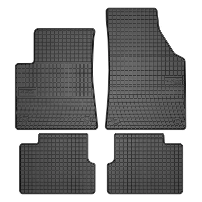 Bild av FROGUM 547013 Ensemble de tapis sol Caoutchouc avant et arrière 4 noir Sur mesure