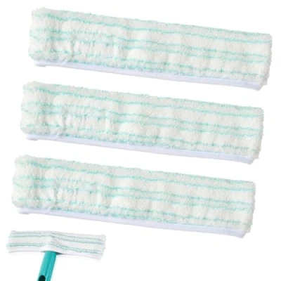 Bild av EPLZON 3 delar ersättning för Leifheit Window Frame Cleaner M 27 x 7 cm ersättningsskydd i mikrofiber, speglar och fönster