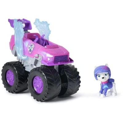 Bild av Paw Patrol Pack Figur Roxi Rescue Wheels + TRANSFORMALT FORDON Leksaker Barnlekar 6070222 Barn 3 år