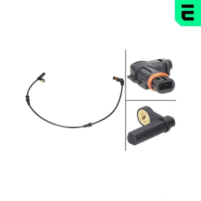 Bild av OPTIMAL 06 S407 Capteur ABS Essieu avant gauche, droit actif 635 MERCEDES BENZ: Classe C Berline, Break