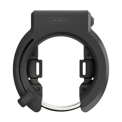 Bild av ABUS Ramlås 6950M XPlus™ Granit™ för alla vanliga cykelramar universellt justerbar startspärr cyklar variant NR 6KS/100 ST 5950 med kedja och sadelväska