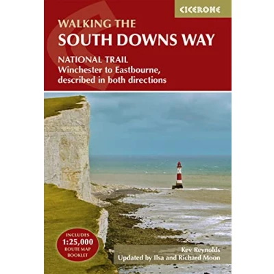 Bild av The South Downs Way: Winchester to Eastbourne, described in both directions