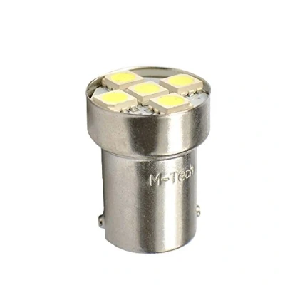 Bild av M Tech LB075W Blister 2 x LED BA15s G18 5xSMD5050 12 V