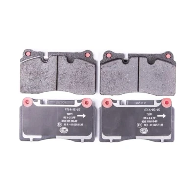 Bild av HELLA 8DB 355 015 891 Jeu de plaquettes frein préparé pour indicateur d&#039;usure ASTON MARTIN: Vantage Coupe, DB9 Volante