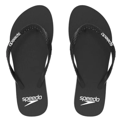 Bild av Speedo Flip Flop för kvinnor Sommarstil Strandskor Stringtrosor, Svart, 37 EU