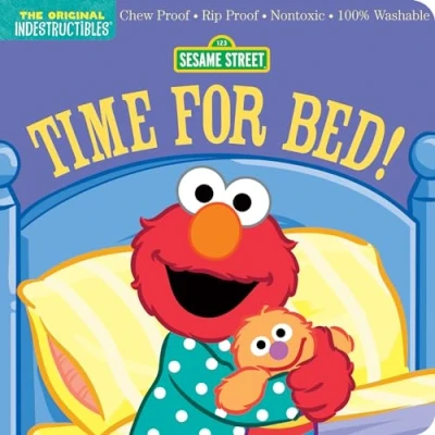 Bild av Indestructibles: Sesame Street: Time for Bed!: Chew Proof · Rip Nontoxic 100% Washable (Book Babies, Newborn Books, Safe to Chew)