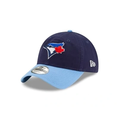 Bild av New Era MLB klassisk kärna basebollkeps 9Twenty ostrukturerad justerbar keps hatt laglogotyp