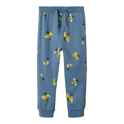 Bild av NAME IT Pojkar Nmmleore SWE byxa Bru Pb joggingbyxor, Bluefin, 98