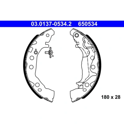 Bild av Bromsbackar, sats Ate 03.0137 0534.2