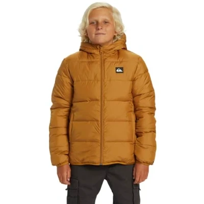Bild av Quiksilver Scaly Reversible Youth Vinterjacka för barn, Storlek: 164, Light brown