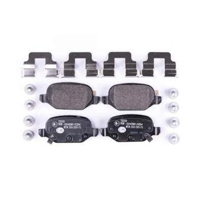 Bild av HELLA 8DB 355 020 751 Jeu de plaquettes frein avec indicateur d&#039;usure vis d&#039;étrier accessoires FIAT: Panda III 3/5 portes