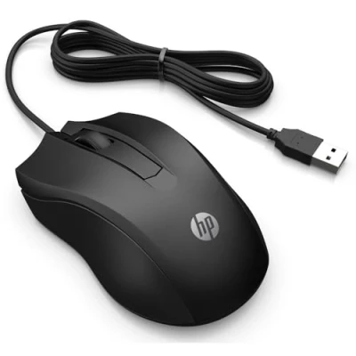 Bild av HP 105 Mouse Optic 3 knappar Svart