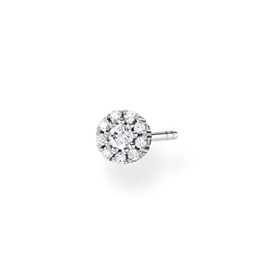 Bild av Thomas Sabo boucles d&#039;oreilles simples pierres blanches argent sterling 925 H2141 051 14