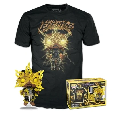 Bild av Funko! POP AND TEE SpiderMan NWH Electro M