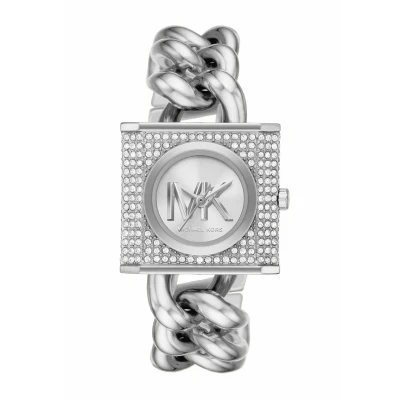 Bild av Michael Kors Traditional MK Chain LOCK Klocka silvercoloured, Storlek: One Size, Silver coloured